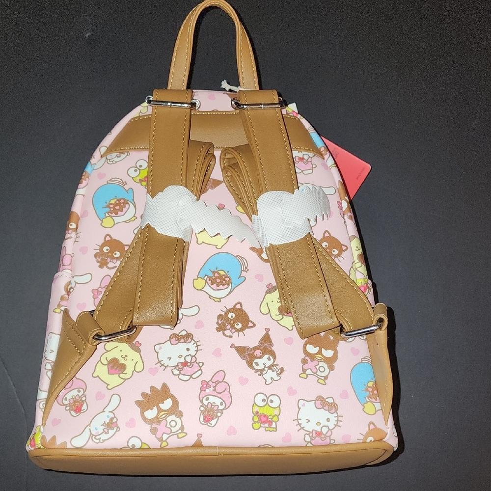 Loungefly Hello Kitty And Friends Sanrio Pink Backpack. NWT - Picture 7 of 9